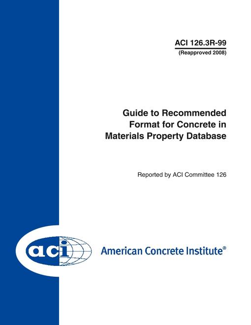 ACI 126.3R