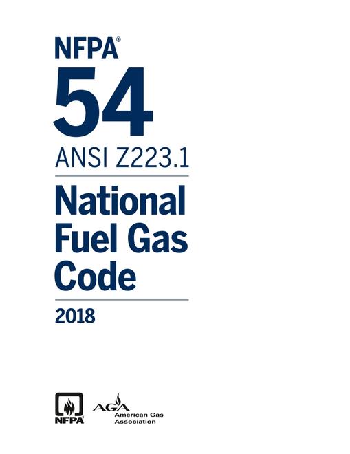 AGA Z223118 / ANSI Z223.1 / NFPA 54