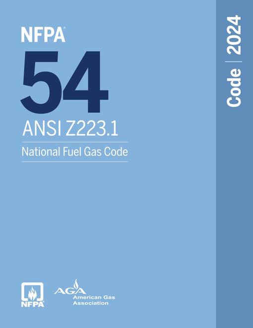 AGA ANSI Z223.1-2024 / NFPA 54