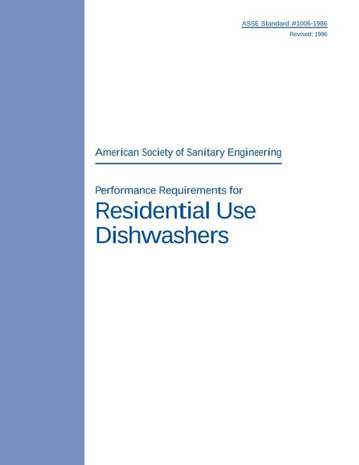 ASSE (Plumbing) 1006