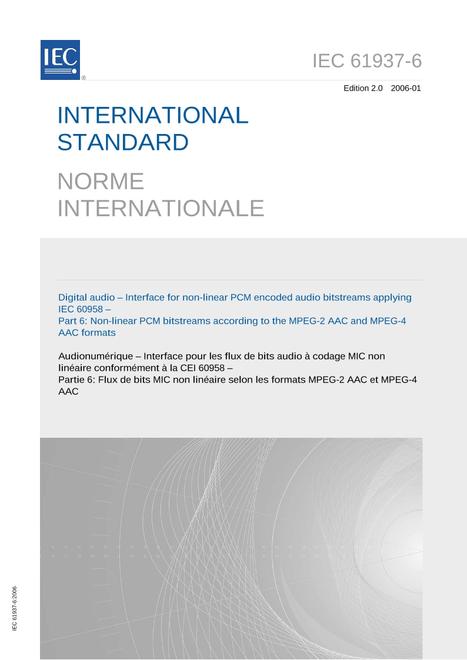 IEC 61937-6 Ed. 2.0 b