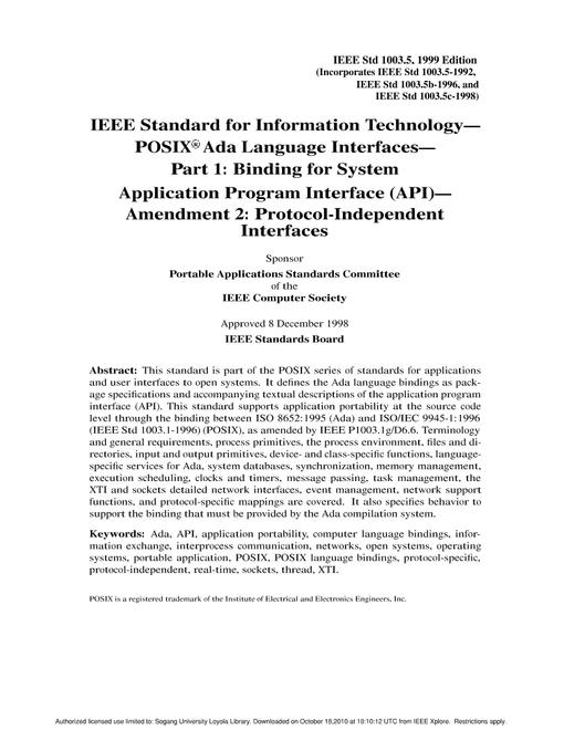 IEEE 1003.5c