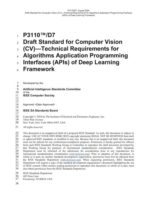 IEEE P3110
