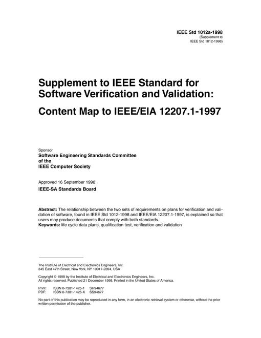 IEEE 1012a