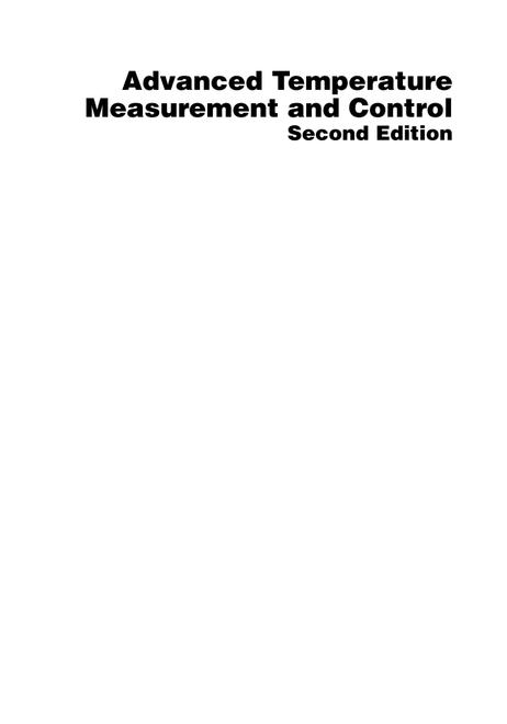 Advanced Temperature Measurement and Control