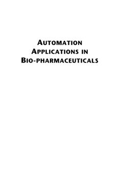 Automation Applications in Bio-Pharmaceuticals