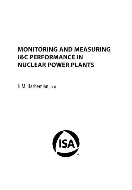 Monitoring and Measuring I&C Performance in Nuclear Power Plants