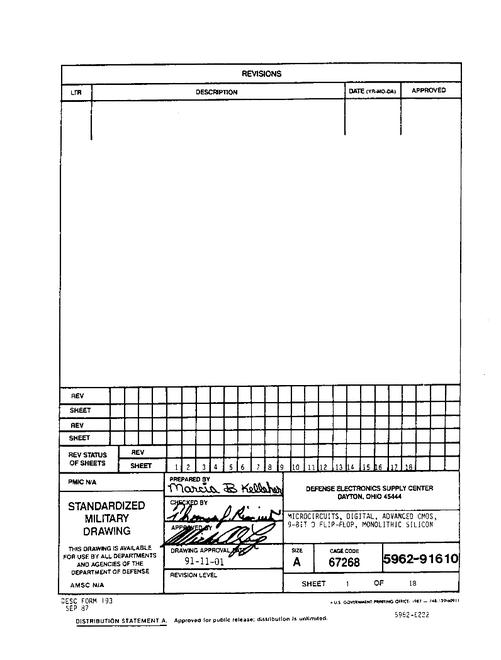 MIL DESC 5962-91610