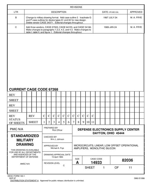 MIL DESC 82036C