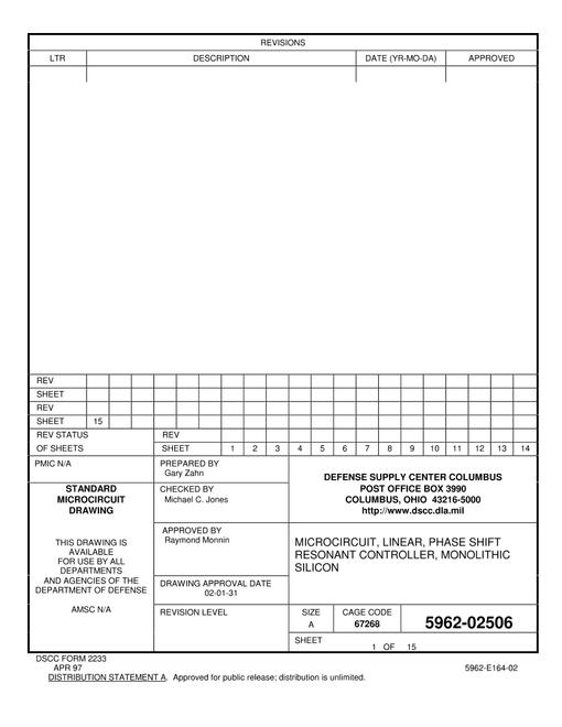 MIL DSCC 5962-02506