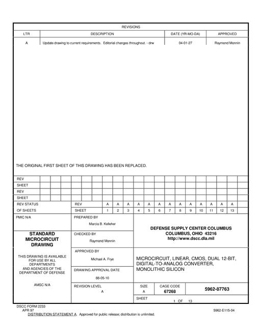MIL DSCC 5962-87763A