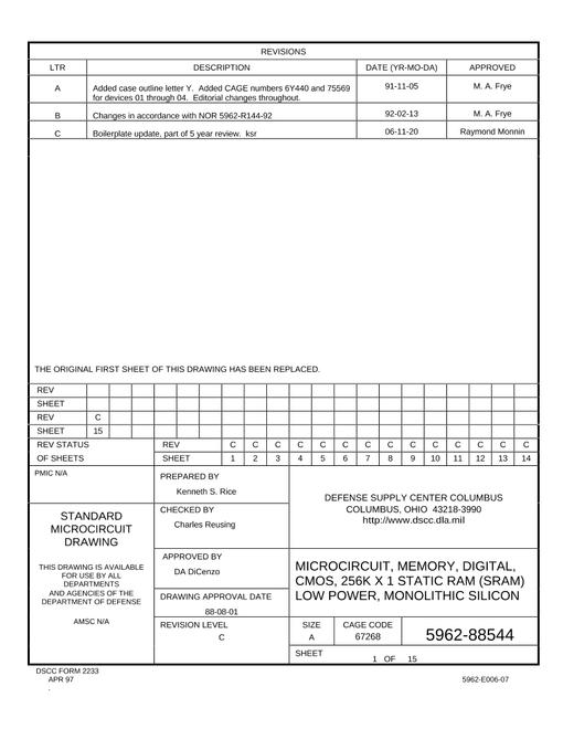 MIL DSCC 5962-88544C