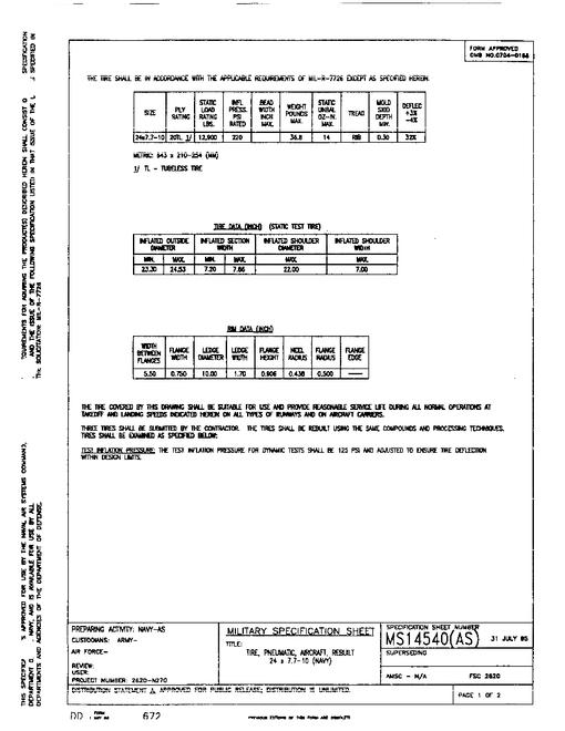 MIL MS14540