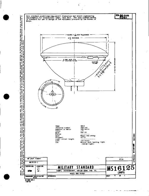 MIL MS16125