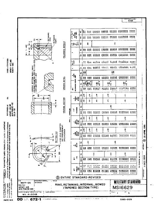 MIL MS16629D