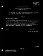 MIL MIL-C-25162B Amendment 1