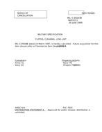 MIL MIL-C-85043B Notice 2 - Cancellation