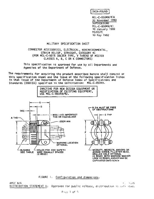 MIL MIL-C-85049/41A