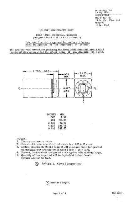 MIL MIL-D-3954/17A