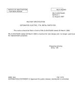 MIL MIL-D-45470 Notice 1 - Inactivation