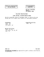 MIL MIL-DTL-11484/69D Notice 1 - Inactivation