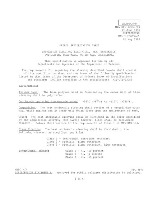 MIL MIL-DTL-23053/4D