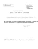 MIL MIL-P-50537 Notice 4 - Inactivation