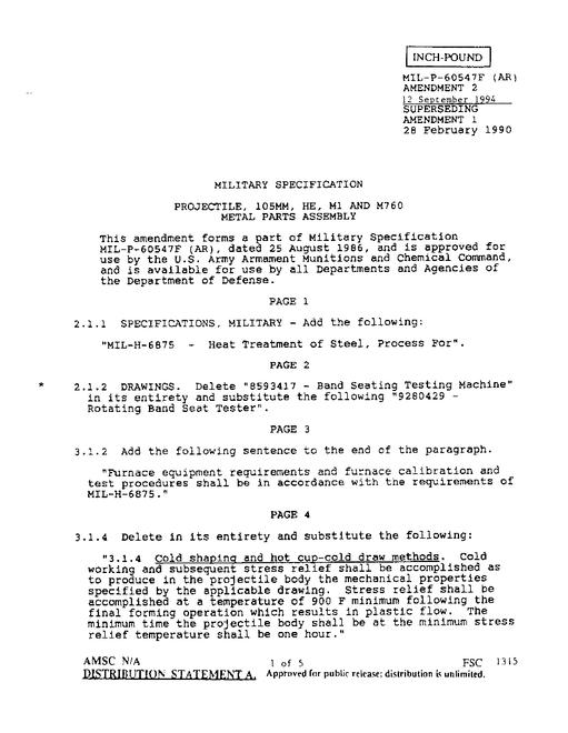 MIL MIL-P-60547F Amendment 2