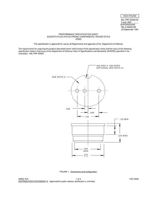 MIL MIL-PRF-83502/5C