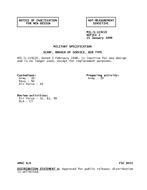 MIL MIL-S-11922E Notice 3 - Inactivation