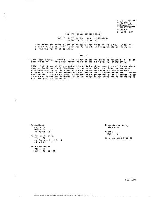 MIL MIL-S-24251/7A Amendment 2