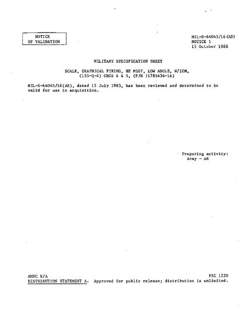 MIL MIL-S-64045/16 Notice 1 - Validation
