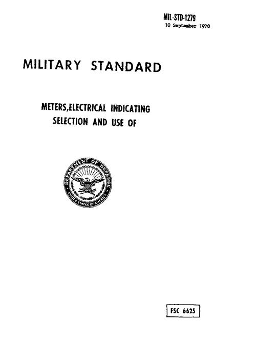 MIL MIL-STD-1279