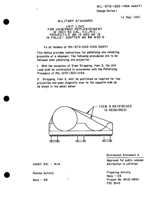 MIL MIL-STD-1323-149A Change Notice 1