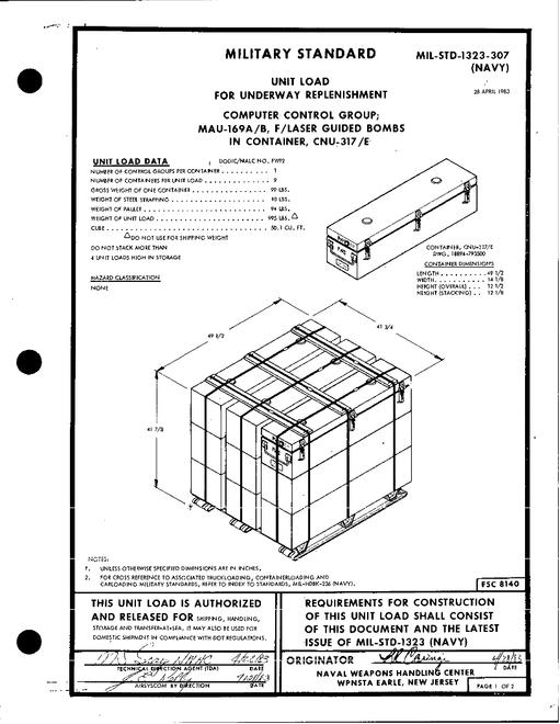 MIL MIL-STD-1323-307
