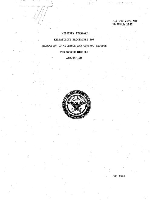 MIL MIL-STD-2093