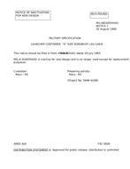 MIL MIL-A-81605D Notice 1 - Inactivation