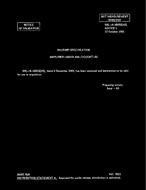 MIL MIL-A-85652 Notice 1 - Validation