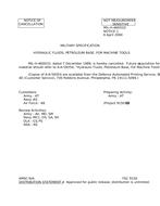 MIL MIL-H-46001D Notice 1 - Cancellation