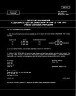 MIL MIL-HDBK-402 Change Notice 1