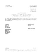 MIL MIL-HDBK-806 Notice 1 - Cancellation
