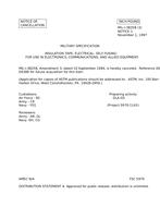 MIL MIL-I-3825B Notice 1 - Cancellation