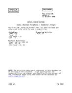 MIL MIL-J-641/19E Notice 2 - Validation