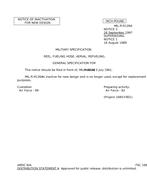 MIL MIL-R-9126A Notice 2 - Inactivation