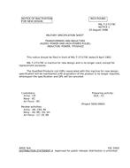 MIL MIL-T-27/179C Notice 1 - Inactivation