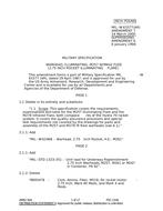 MIL MIL-W-63377 Amendment 7