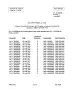 MIL MIL-C-81659/69 Notice 1 - Cancellation