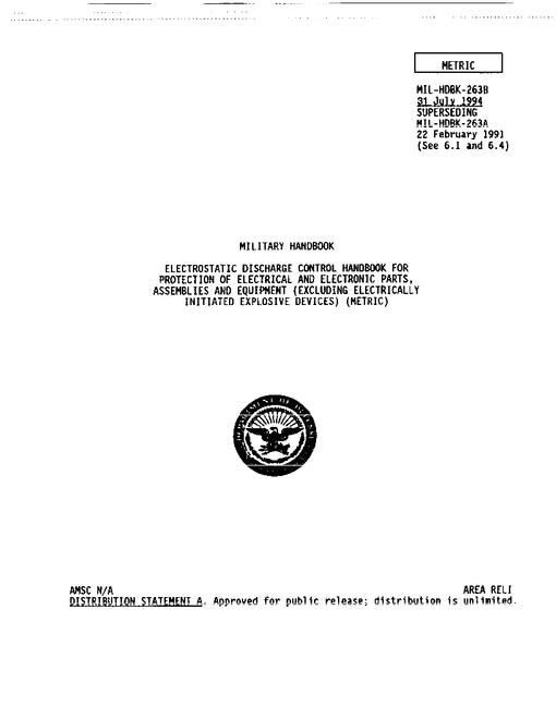 MIL MIL-HDBK-263B