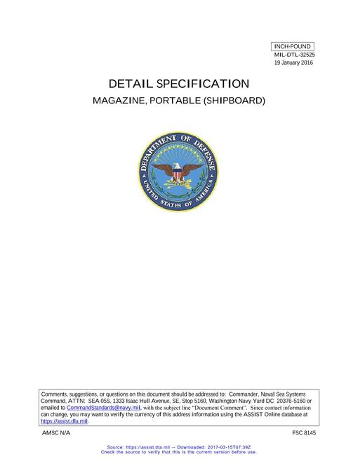 MIL MIL-DTL-32525