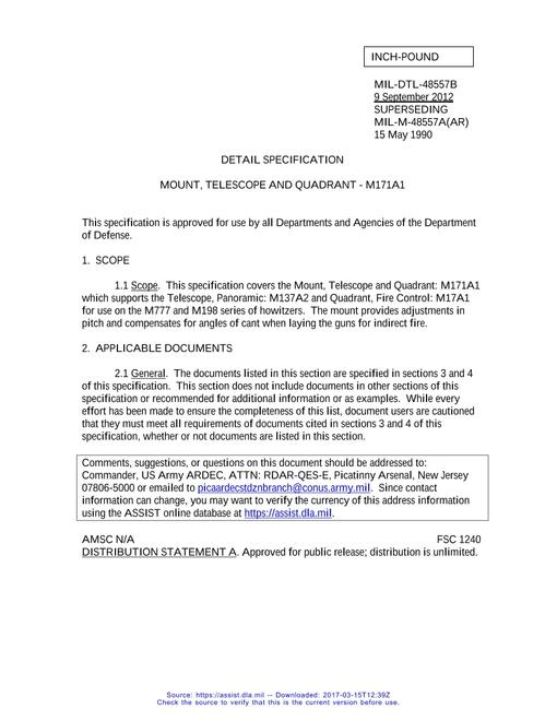 MIL MIL-DTL-48557B